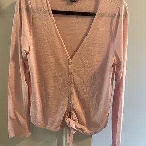 Sanctuary Light Pink Knit Top